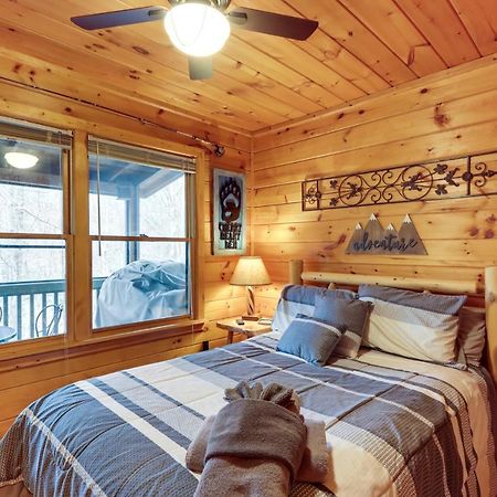Blue Ridge Cozy Cabin In The Woods With Hot Tub! Eksteriør bilde