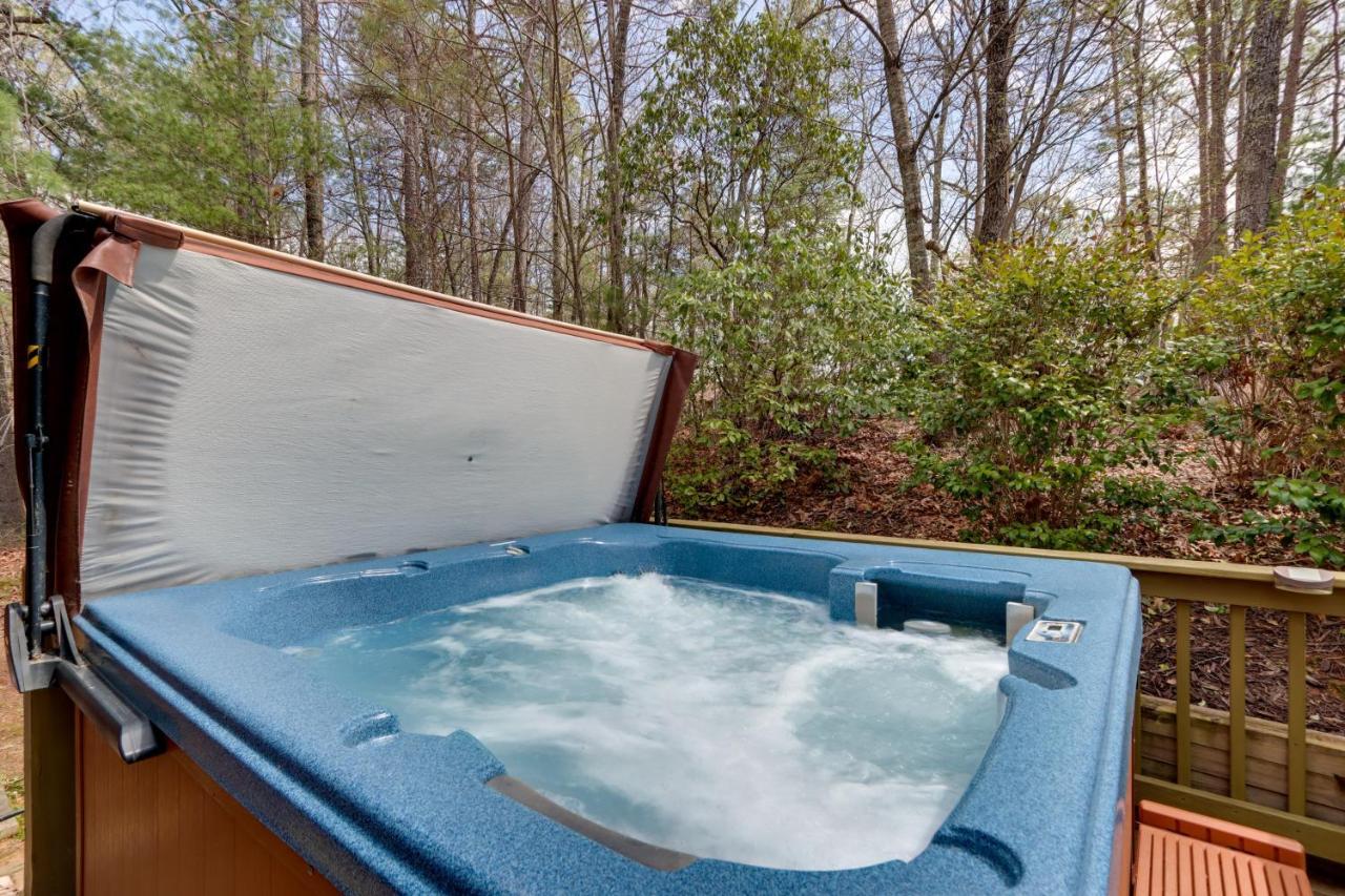 Blue Ridge Cozy Cabin In The Woods With Hot Tub! Eksteriør bilde