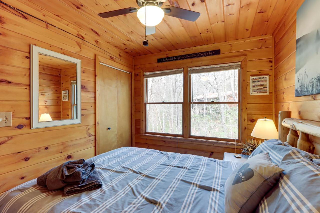 Blue Ridge Cozy Cabin In The Woods With Hot Tub! Eksteriør bilde