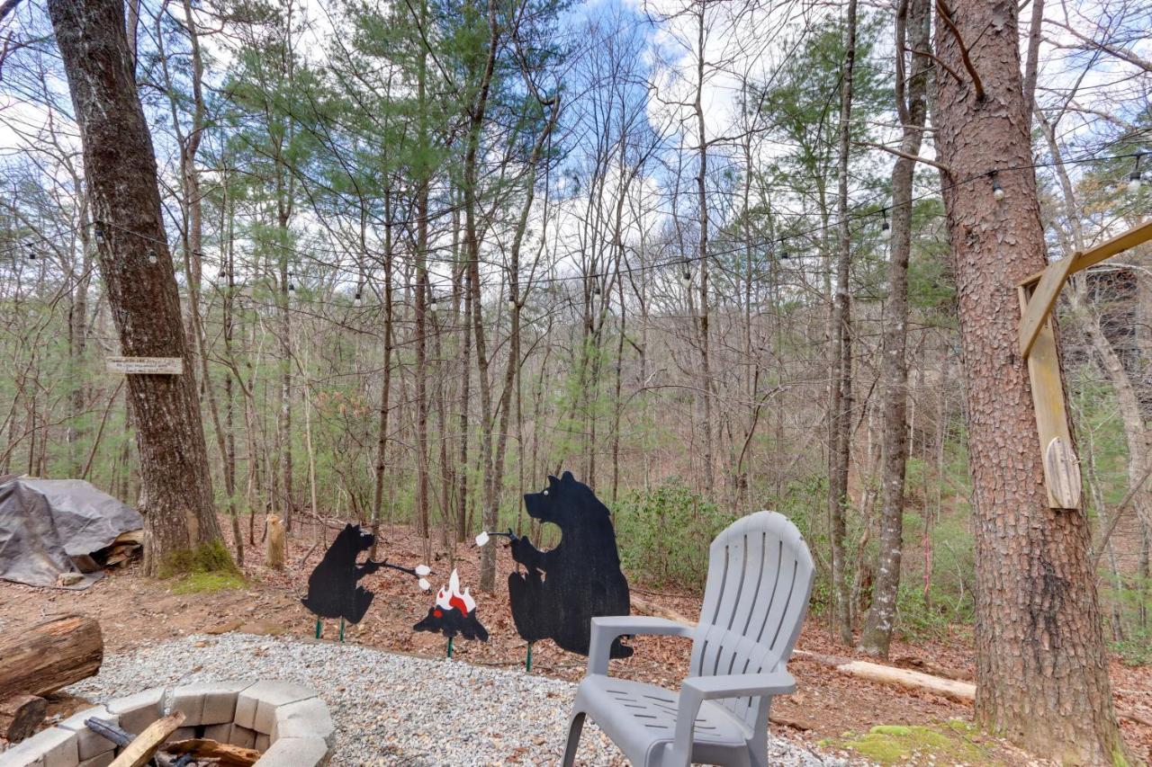 Blue Ridge Cozy Cabin In The Woods With Hot Tub! Eksteriør bilde