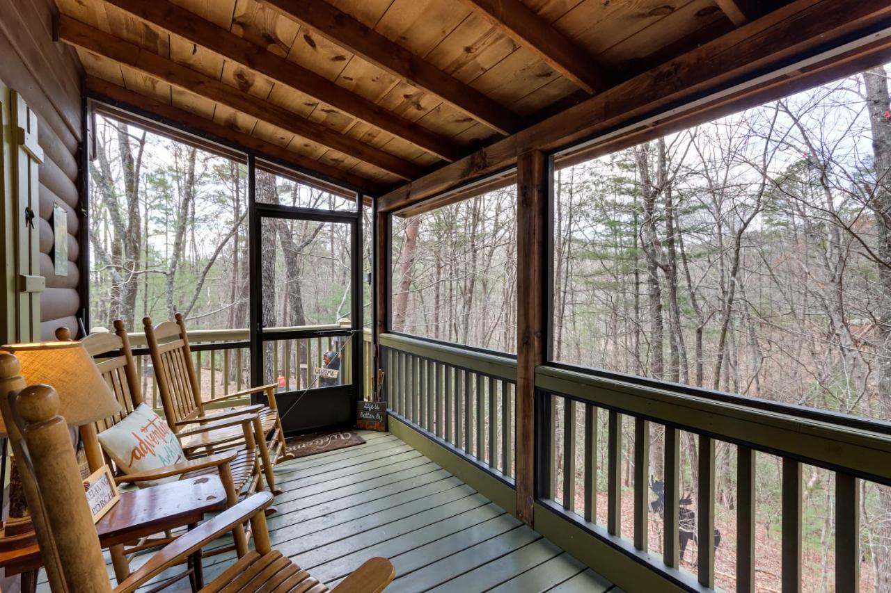 Blue Ridge Cozy Cabin In The Woods With Hot Tub! Eksteriør bilde
