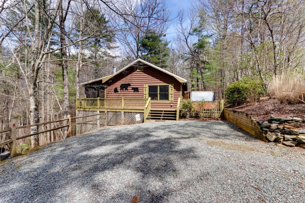 Blue Ridge Cozy Cabin In The Woods With Hot Tub! Eksteriør bilde