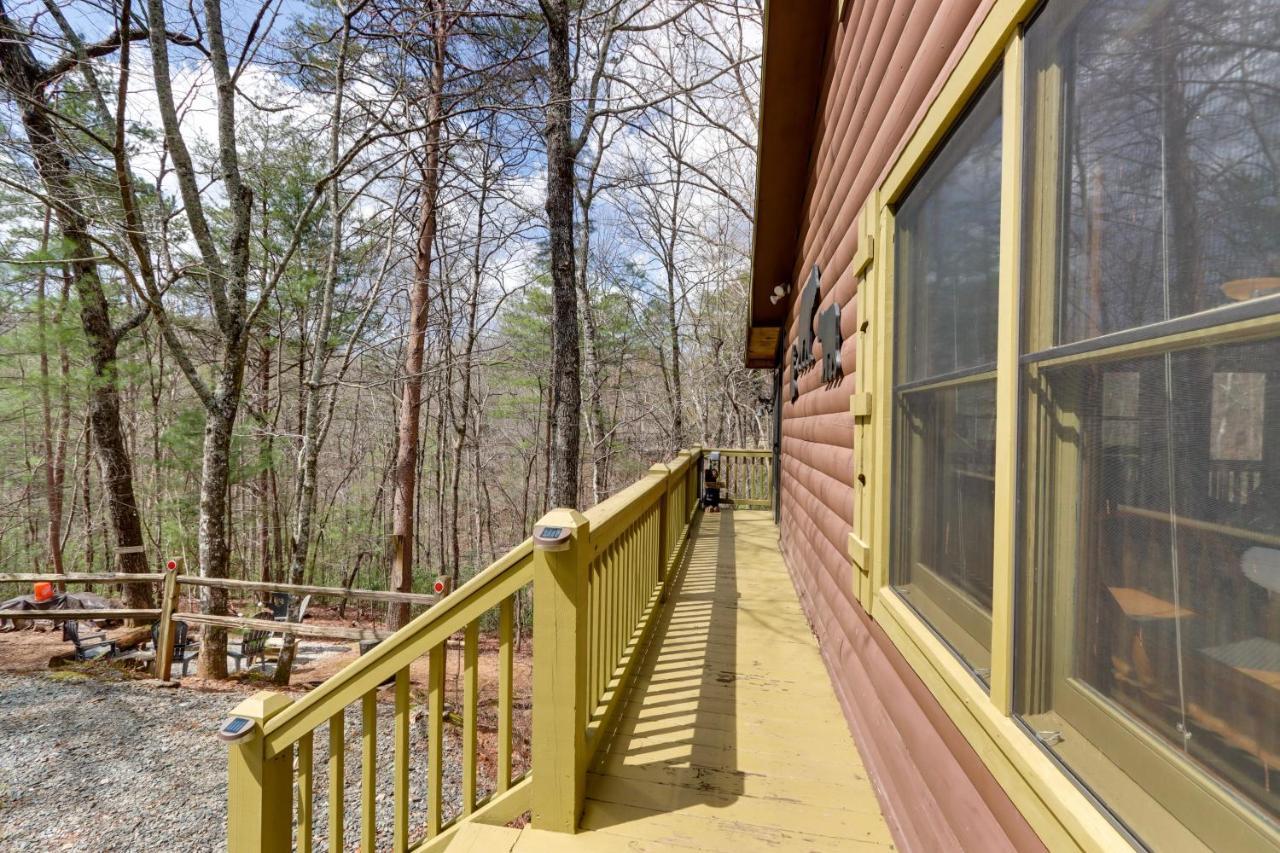 Blue Ridge Cozy Cabin In The Woods With Hot Tub! Eksteriør bilde
